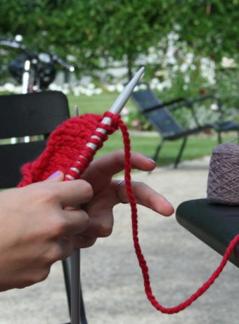 Another meeting "Knitting in the grass"