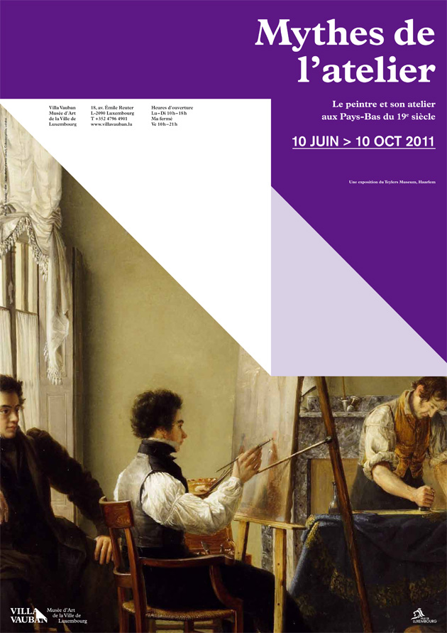 Affiche Les Mythes de l'atelier