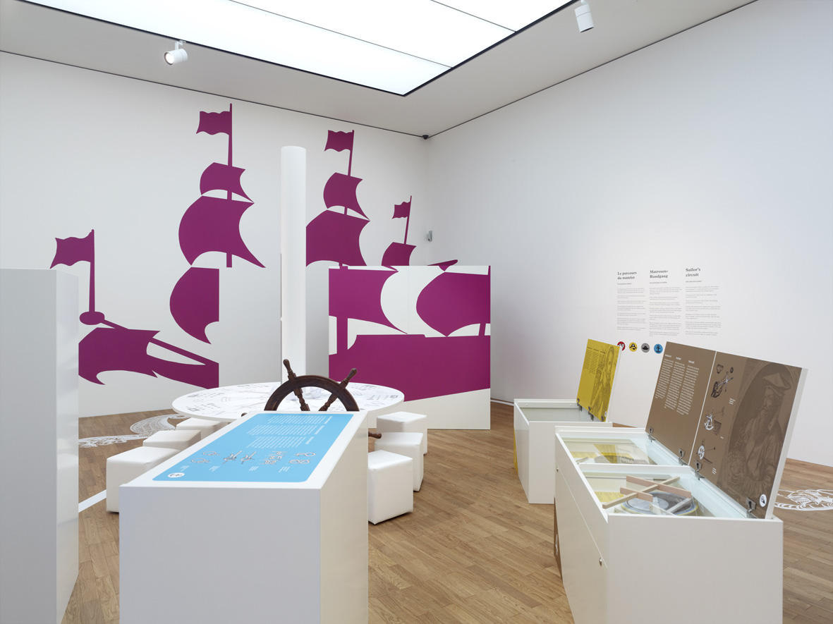 Exposition À pleine voile, salle enfants